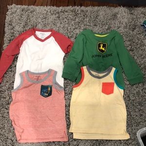 Lot of toddler boy tops